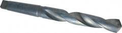 Interstate - 1-25/32", 5MT 118° Point High Speed Steel Taper Shank Drill Bit - USA Tool & Supply