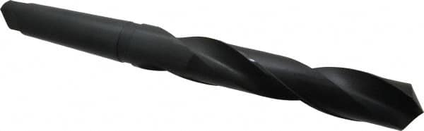 Interstate - 1-27/32", 5MT 118° Point High Speed Steel Taper Shank Drill Bit - USA Tool & Supply