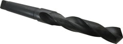 Interstate - 1-31/32", 5MT 118° Point High Speed Steel Taper Shank Drill Bit - USA Tool & Supply