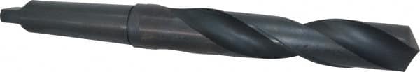 Interstate - 2", 5MT 118° Point High Speed Steel Taper Shank Drill Bit - USA Tool & Supply