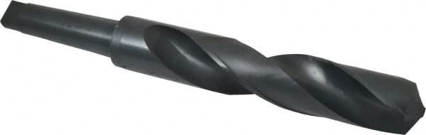 Interstate - 2-7/16", 5MT 118° Point High Speed Steel Taper Shank Drill Bit - USA Tool & Supply