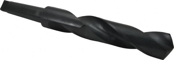 Interstate - 2-15/32", 5MT 118° Point High Speed Steel Taper Shank Drill Bit - USA Tool & Supply