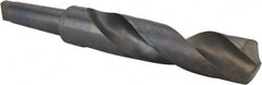 Interstate - 2-1/2", 5MT 118° Point High Speed Steel Taper Shank Drill Bit - USA Tool & Supply