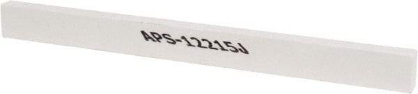 Norton - 900 Grit Aluminum Oxide Rectangular Polishing Stone - Super Fine Grade, 1/2" Wide x 6" Long x 1/4" Thick - USA Tool & Supply