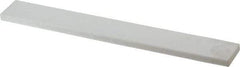 Norton - 100 Grit Aluminum Oxide Rectangular Polishing Stone - Fine Grade, 1" Wide x 8" Long x 1/4" Thick - USA Tool & Supply