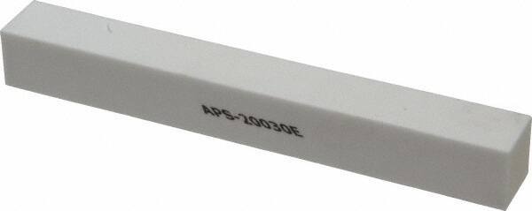 Norton - 100 Grit Aluminum Oxide Square Polishing Stone - Fine Grade, 1" Wide x 8" Long x 1" Thick - USA Tool & Supply