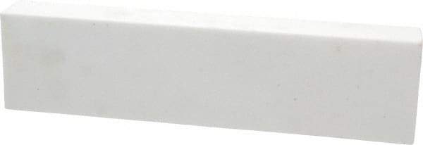 Norton - 120 Grit Aluminum Oxide Rectangular Polishing Stone - Fine Grade, 2" Wide x 8" Long x 1" Thick - USA Tool & Supply