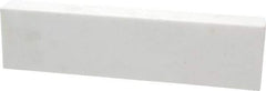 Norton - 120 Grit Aluminum Oxide Rectangular Polishing Stone - Fine Grade, 2" Wide x 8" Long x 1" Thick - USA Tool & Supply