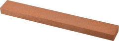 Norton - 150 Grit Aluminum Oxide Rectangular Polishing Stone - Very Fine Grade, 1" Wide x 8" Long x 1/2" Thick - USA Tool & Supply