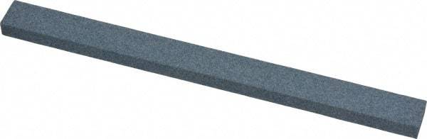 Made in USA - 120 Grit Aluminum Oxide Rectangular Polishing Stone - Fine Grade, 1/2" Wide x 6" Long x 1/4" Thick - USA Tool & Supply