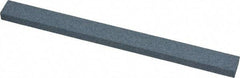 Made in USA - 120 Grit Aluminum Oxide Rectangular Polishing Stone - Fine Grade, 1/2" Wide x 6" Long x 1/4" Thick - USA Tool & Supply