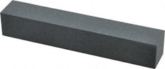 Made in USA - 150 Grit Aluminum Oxide Square Polishing Stone - Very Fine Grade, 1" Wide x 6" Long x 1" Thick - USA Tool & Supply