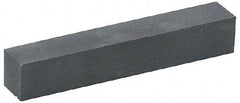 Norton - 320 Grit Silicon Carbide Square Polishing Stone - Extra Fine Grade, 1/4" Wide x 6" Long x 1/4" Thick - USA Tool & Supply