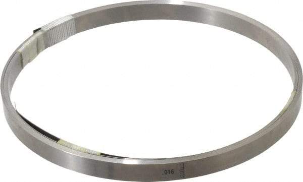 Starrett - 0.016 Inch Thick x 7.62 m Long x 1/2 Inch Wide, Feeler Stock Roll - Tempered Steel - USA Tool & Supply