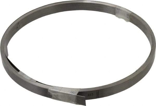 Starrett - 0.017 Inch Thick x 7.62 m Long x 1/2 Inch Wide, Feeler Stock Roll - Tempered Steel - USA Tool & Supply