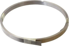 Starrett - 0.019 Inch Thick x 7.62 m Long x 1/2 Inch Wide, Feeler Stock Roll - Tempered Steel - USA Tool & Supply