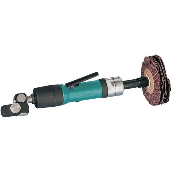 Dynabrade - 0.4 hp, 3,200 RPM Finishing Sander - 22 CFM Air Consumption, 6.21 bar Air Pressure, 1/4 NPT Inlet - USA Tool & Supply