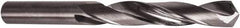 Precision Twist Drill - Letter L 118° Solid Carbide Jobber Drill - Bright Finish, Right Hand Cut, 3-1/2" OAL, Split Point - USA Tool & Supply