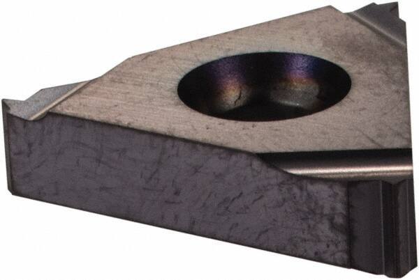 Kennametal - 16ER External Right Hand 28 UN Laydown Threading Insert - Grade KC5010, TiAlN Coated Carbide, 9.53mm Inscribed Circle - USA Tool & Supply