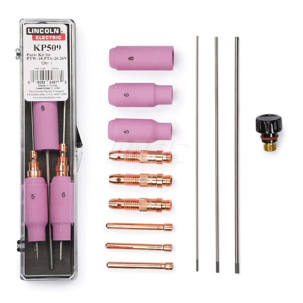 TIG Welder Accessories; Accessory Type: Accessory Kit; For Use With: PTA 26 & PTW 18 Torches