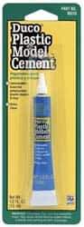 Devcon - 0.51 oz Tube Clear Cement Adhesive - 10 min Working Time, Bonds to Plastic - USA Tool & Supply