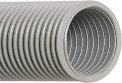 Hi-Tech Duravent - 2" ID, 18 Hg Vac Rating, 14 psi, EVA Vacuum & Duct Hose - 25' Long, Gray, 4-1/4" Bend Radius, -65 to 140°F - USA Tool & Supply