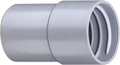 Hi-Tech Duravent - 1-1/2" ID PVC Threaded End Fitting - 3-1/2" Long - USA Tool & Supply