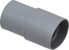 Hi-Tech Duravent - 1-1/4" ID PVC Threaded End Fitting - 3-1/2" Long - USA Tool & Supply