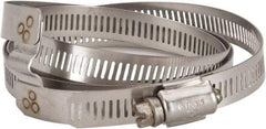 Hi-Tech Duravent - Stainless Steel Hose Clamp - 1/2" Wide x 0.02" Thick, 12" Hose, 11-1/4 to 12-3/4" Diam - USA Tool & Supply