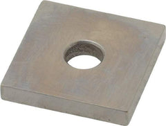 Mitutoyo - 0.15" Square Steel Gage Block - Accuracy Grade 0, Includes Certificate of Inspection - USA Tool & Supply