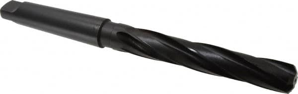 Interstate - 1-1/8" Diam, 4 Flute, High Speed Steel 4MT Shank Core Drill - USA Tool & Supply