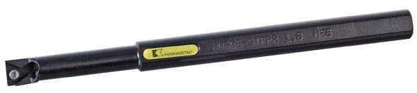 Kennametal - 23.62mm Min Bore Diam, 254mm OAL, 3/4" Shank Diam, A-STFP Indexable Boring Bar - TP.. Insert, Screw Holding Method - USA Tool & Supply