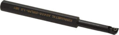 Kennametal - 8.15mm Min Bore Diam, 101.6mm OAL, 3/8" Shank Diam, A-SWLP Indexable Boring Bar - 1-1/4" Max Bore Depth, WP.. Insert, Screw Holding Method - USA Tool & Supply