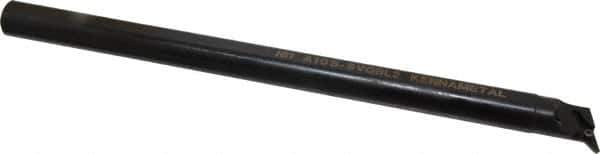 Kennametal - 21.59mm Min Bore Diam, 10" OAL, 5/8" Shank Diam, A-SVQB Indexable Boring Bar - VB.. Insert, Screw Holding Method - USA Tool & Supply