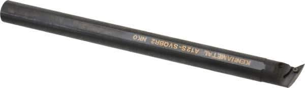 Kennametal - 24.89mm Min Bore Diam, 10" OAL, 3/4" Shank Diam, A-SVQB Indexable Boring Bar - VB.. Insert, Screw Holding Method - USA Tool & Supply