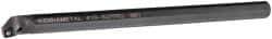 Kennametal - 19.56mm Min Bore Diam, 254mm OAL, 5/8" Shank Diam, A-SCFP Indexable Boring Bar - CP.. Insert, Screw Holding Method - USA Tool & Supply