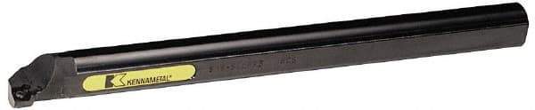 Kennametal - 30.23mm Min Bore Diam, 304.8mm OAL, 1" Shank Diam, A-SCLP-AP Indexable Boring Bar - CP.. Insert, Screw Holding Method - USA Tool & Supply
