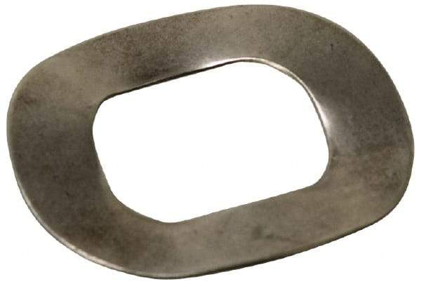 Value Collection - M16 Screw, 17mm ID x 30mm OD, Grade 18-8 Stainless Steel Wave Disc Spring - 1.6mm Thick, 7mm Overall Height - USA Tool & Supply