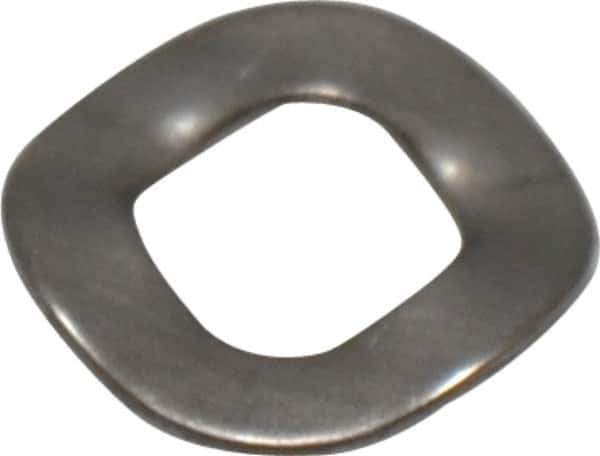 Made in USA - #10 Screw, 0.203" ID x 0.368" OD, Grade 17-7 PH-A Stainless Steel Triple Wave Washer - 0.016" Thick, 0.045" Overall Height, 0.003" Deflection - USA Tool & Supply