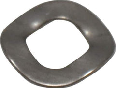 Made in USA - #10 Screw, 0.203" ID x 0.368" OD, Grade 17-7 PH-A Stainless Steel Triple Wave Washer - 0.016" Thick, 0.045" Overall Height, 0.003" Deflection - USA Tool & Supply