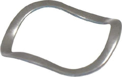 Made in USA - 5/8-11/16" Screw, 0.67" ID x 0.825" OD, Grade 17-7 PH-A Stainless Steel Triple Wave Washer - 0.02" Thick, 0.13" Overall Height, 0.018" Deflection - USA Tool & Supply