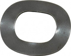Made in USA - 7/16" Screw, 0.474" ID x 0.815" OD, Grade 1074-1095 Spring Steel Triple Wave Washer - 0.02" Thick, 0.07" Overall Height, 0.014" Deflection, 88.22 Lb at Deflection - USA Tool & Supply