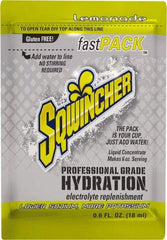 Sqwincher - 0.6 oz Pack Lemonade Activity Drink - Liquid Concentrate, Yields 6 oz - USA Tool & Supply