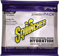 Sqwincher - 23.83 oz Pack Grape Activity Drink - Powdered, Yields 2.5 Gal - USA Tool & Supply