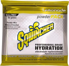 Sqwincher - 23.83 oz Pack Lemonade Activity Drink - Powdered, Yields 2.5 Gal - USA Tool & Supply