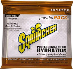 Sqwincher - 23.83 oz Pack Orange Activity Drink - Powdered, Yields 2.5 Gal - USA Tool & Supply