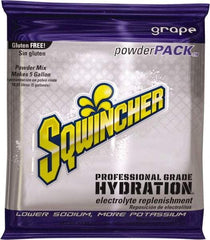 Sqwincher - 47.66 oz Pack Grape Activity Drink - Powdered, Yields 5 Gal - USA Tool & Supply