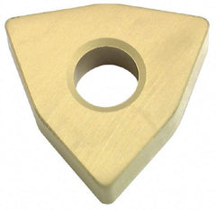 Sumitomo - NU-WNMA431 Grade BN250 PCBN Turning Insert - Uncoated, 80° Trigon, 1/2" Inscr Circle, 3/16" Thick, 1/64" Corner Radius - USA Tool & Supply