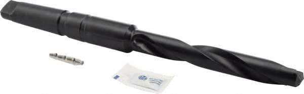 Allied Machine and Engineering - Series 1.5, 15/16" Max Diam, 4MT Taper Shank, Helical Flute Spade Drill - 6-1/2" Max Depth, 9-47/64" Body Length, 14-5/32" OAL, Extended Length, Through Coolant - USA Tool & Supply