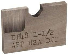 APT - 1-1/2 Inch Diameter, 3/16 Inch Thick, High Speed Steel Auxiliary Pilot Blade - Series D - USA Tool & Supply